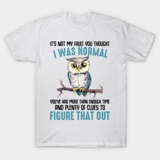 i was normal figure that out T-Shirt